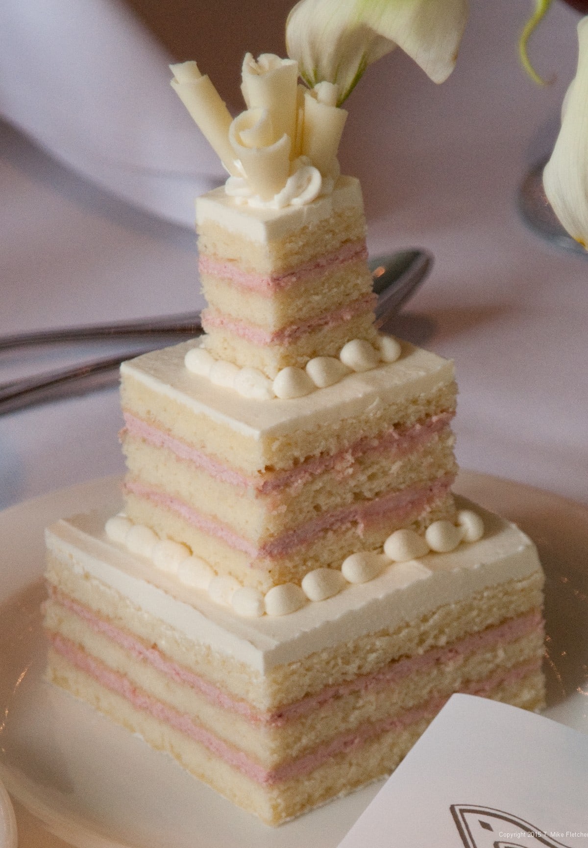 Wedding cake individual mini cakes