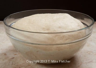 risen dough