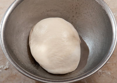 Dough in bowl