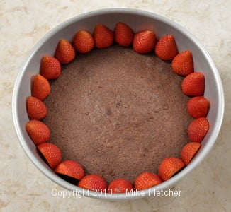 Strawberries all around, Chocolate Strawberry Mousse Torte