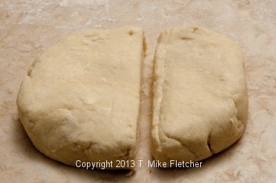 dough divided