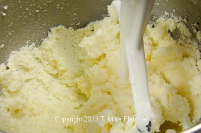 Butter and Sugar mixed