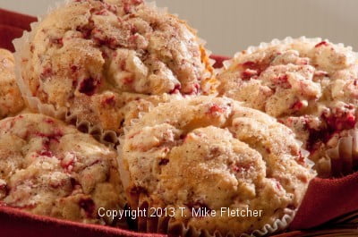 Cranberry Vanilla Muffins