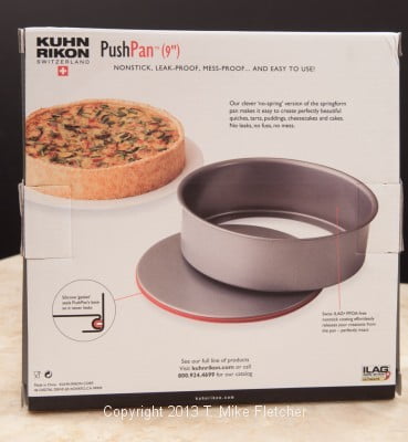 Rikon cheesecake pan