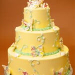 Yellow Birthday Cake