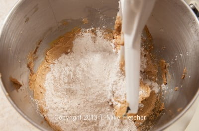 Flour mixture in