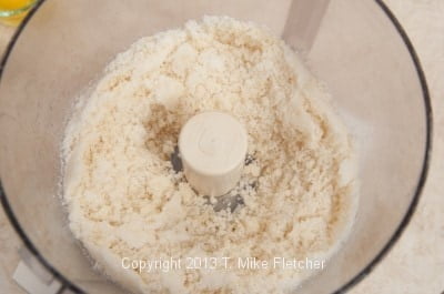 Almond paste-sugar processed