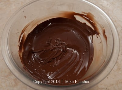 Chocolate melted