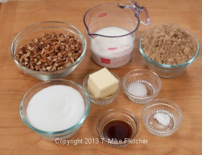 Praline Ingredients