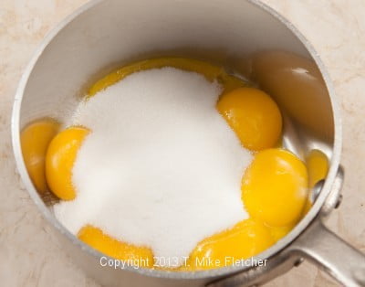Sugar in eggs
