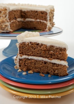 Carrot Cake, finished photo