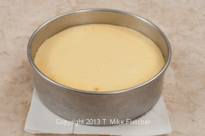 Cheesecake on paper