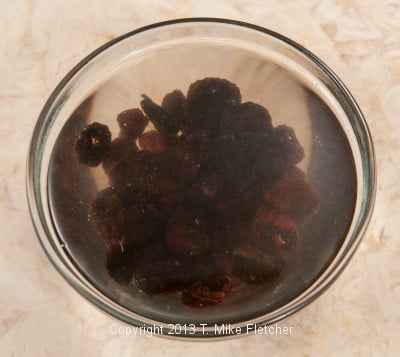 Cherries Soaking