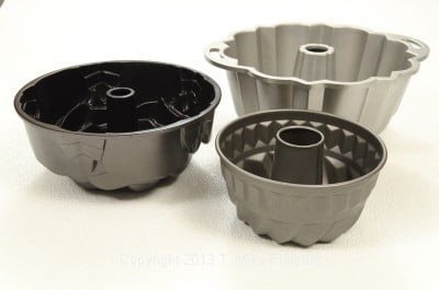 Assorted Bundt Pans for Baking Equipment and Utensils