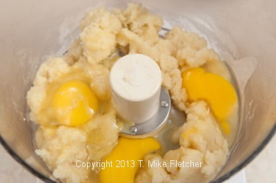 Eggs in processor