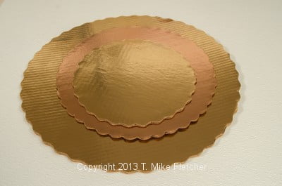 Gold Cake Boards