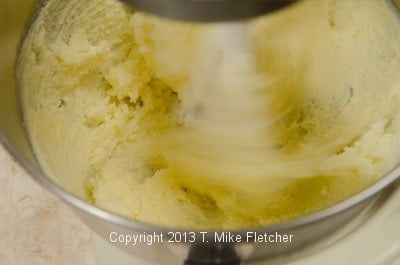 Butter/sugar mixing