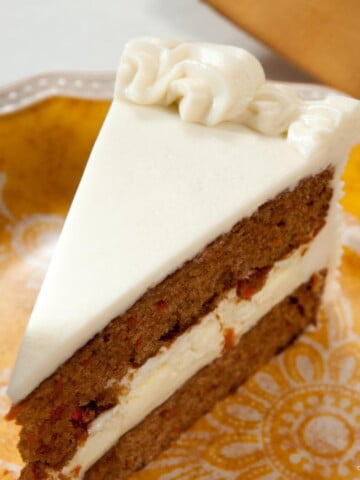 Carrot Cake Cheesecake slice