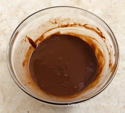 Chocolate ingred. mixed