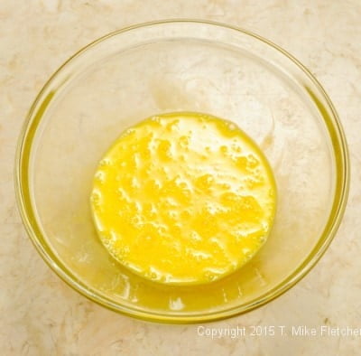 egg yolks beaten