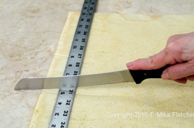 Measuring jaconde for L'Opéra Petit Fours