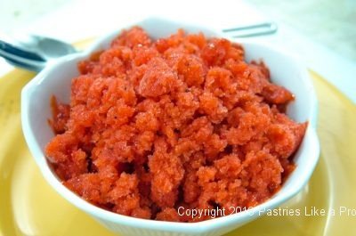 Strawberry Granita