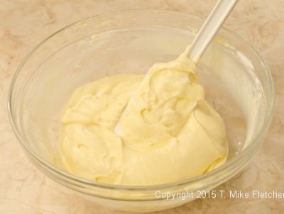 Lightened Pastry Cream for Double Banana Caramel Cream Pie