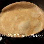 Second side frying for All Purpose French Crepe