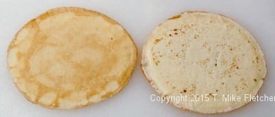 Two sides of Crepes for All purpose Crepes
