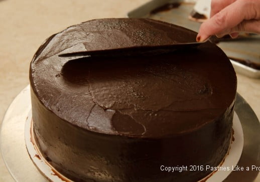 Smoothing top for Why, When and How to Undercoat a Cake