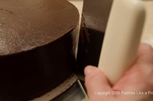 Smoothing top of cake for Why, When and How to Undercoat a Cake