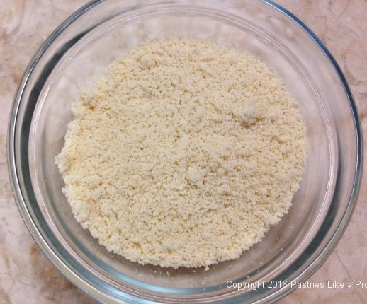 Almond flour for How to Make Almond Paste