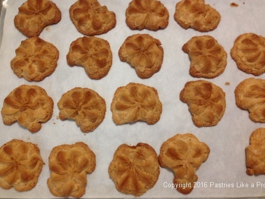 Second batch of baked almond macaroons for How to Make Almond Paste