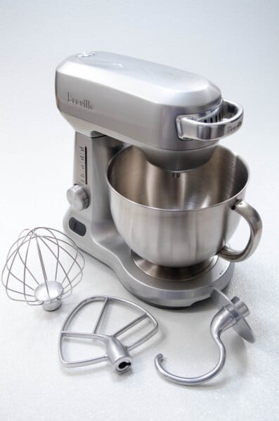 Breville stand mixer with attachments