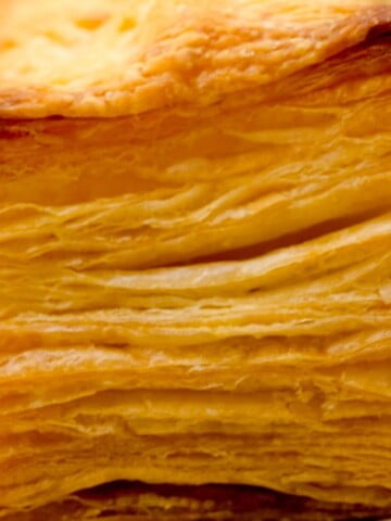 Baked Puff Pastry for American Butter vs. European Butter for Laminated Doughs
