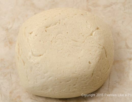 Dough risen for Kouign Amann