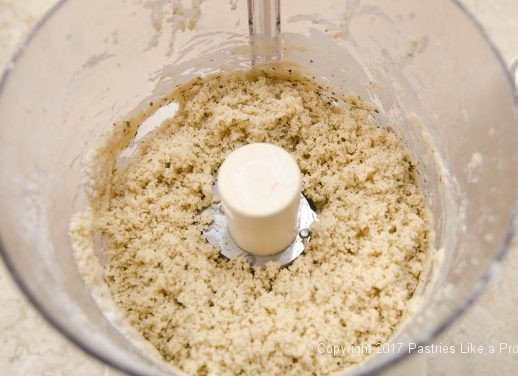 Water added for Garlic Oregano Cracker Bread