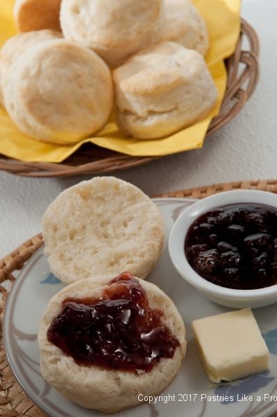 Cream Biscuits with Strawberry Balsamic Jam for Five Make Ahead Breads for Easter 