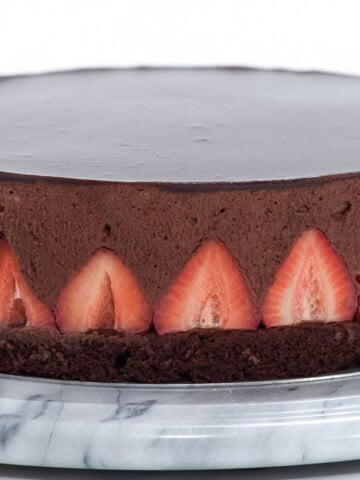 Chocolate Strawberry Mousse Cake for Exceptional Mother's Day Cakes
