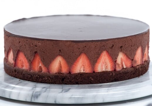 Chocolate Strawberry Mousse Cake for Exceptional Mother's Day Cakes