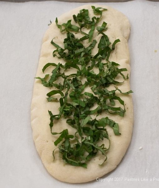 Basil on for International Flatbreads