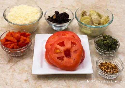 Ingredients for Italian International Flatbreads