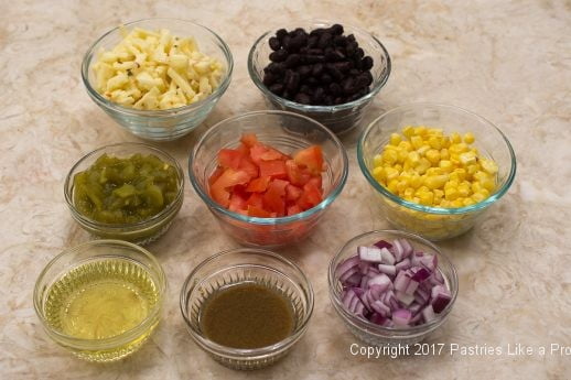 Southwestern ingredients for International flatbreads