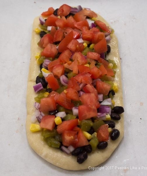 Tomatoes on for International Flatbreads