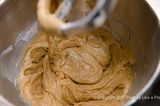 Batter mixed for Easy PBJ Muffins - an Anytime Treat