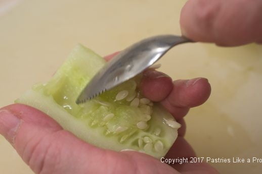 Seeding cucumber for International Flatbreads