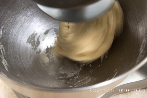 Dough ball formed for International flatbreads