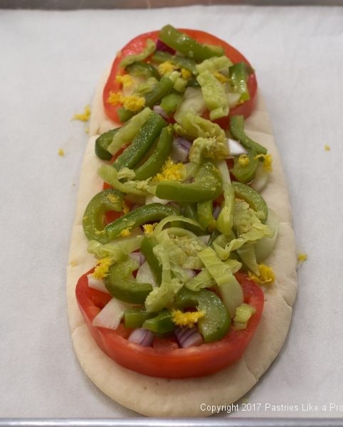 Pepperoncini on for International Flatbreads