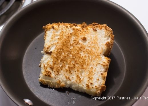 Toasted Angel Food Cake