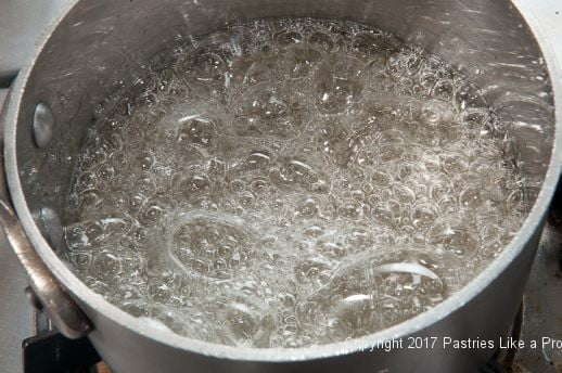 Sugar Syrup boiling for the Ultimate Hot Fudge Sundae
